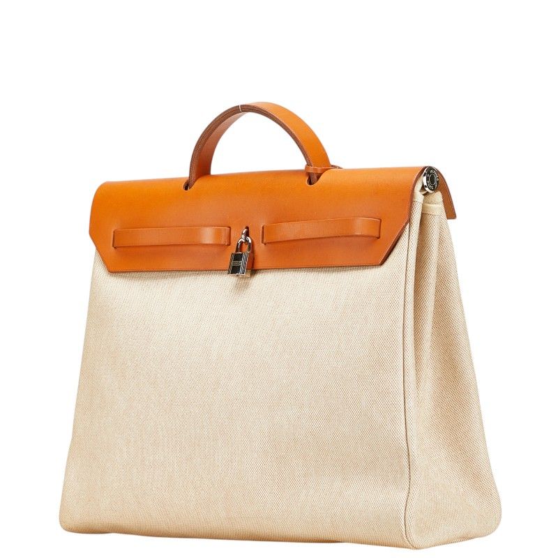 エルメス トートバッグ ベージュ ブラウン HERMES エルメス トートバッグ パニエド プラージュPM