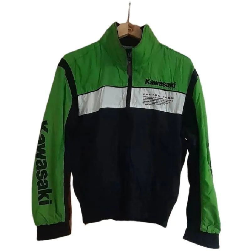 KAWASAKI カワサキ バイク ジャケット JACKET①【used】 - メルカリ