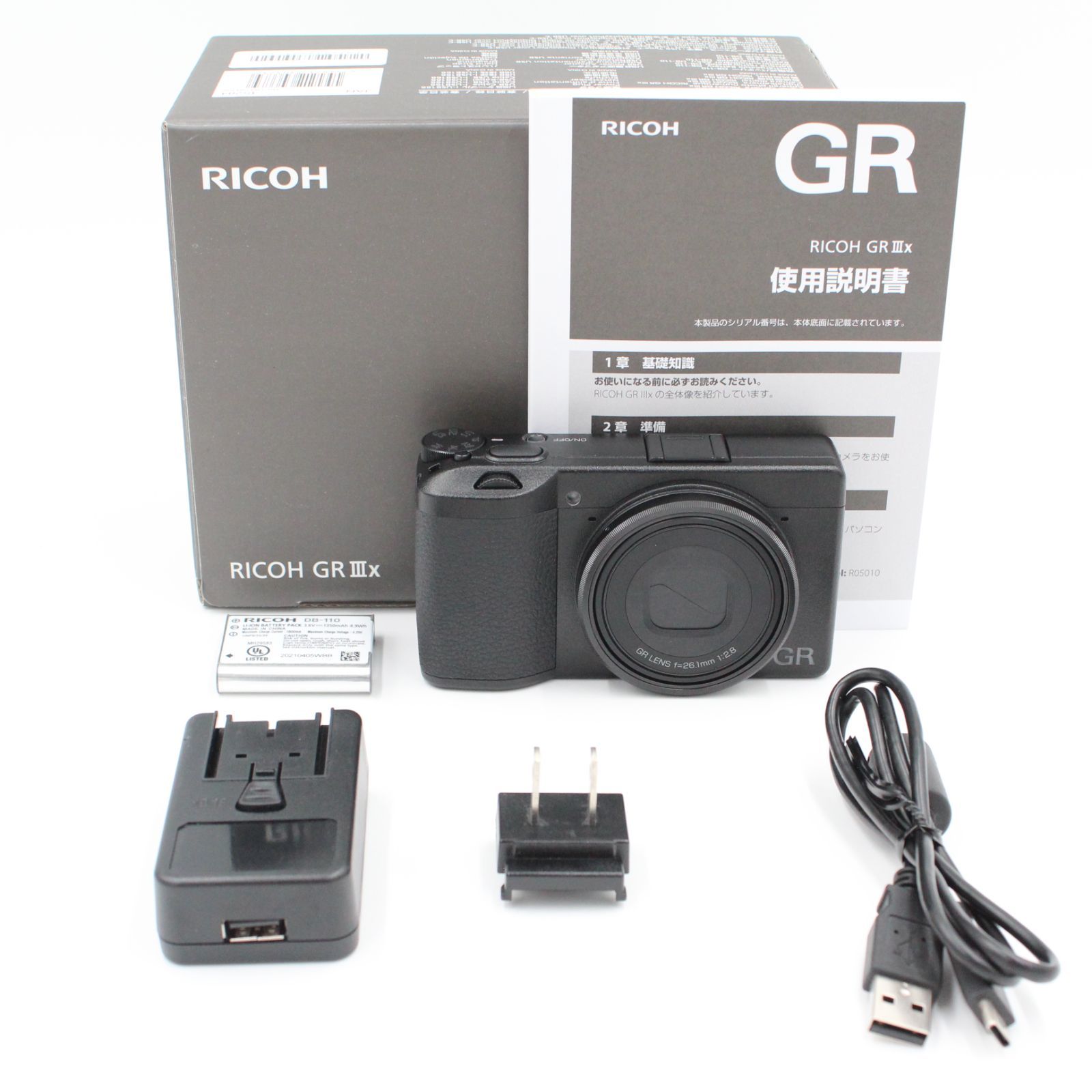 ショット数2579回、元箱付き。☆新品級☆ RICOH リコー GR IIIx - メルカリ