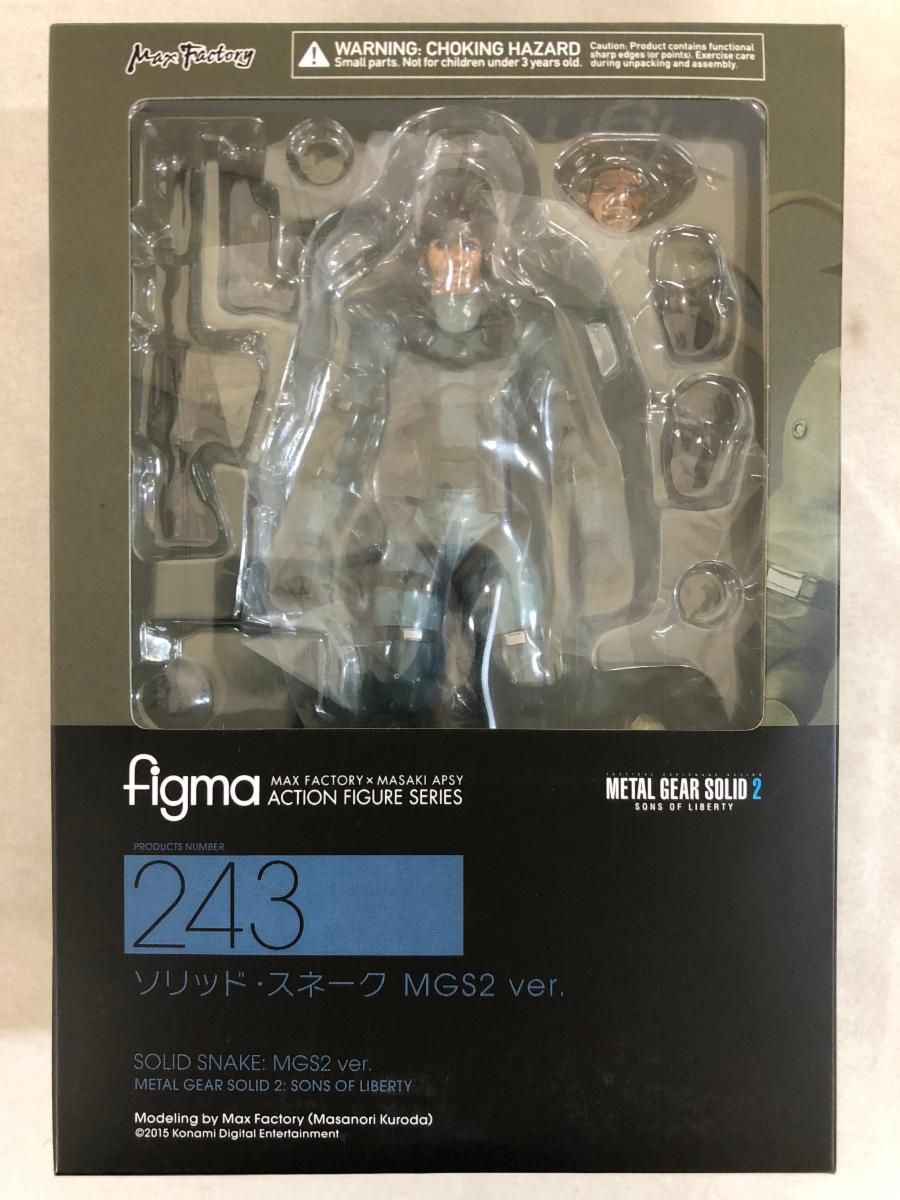 figma 243 METAL GEAR SOLID 2： SONS OF LIBERTY ソリッド