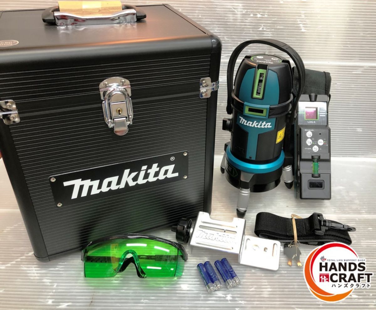 マキタ SK507GDZN 墨出し器 受光器 ケース付き 充電器 バッテリー無し
