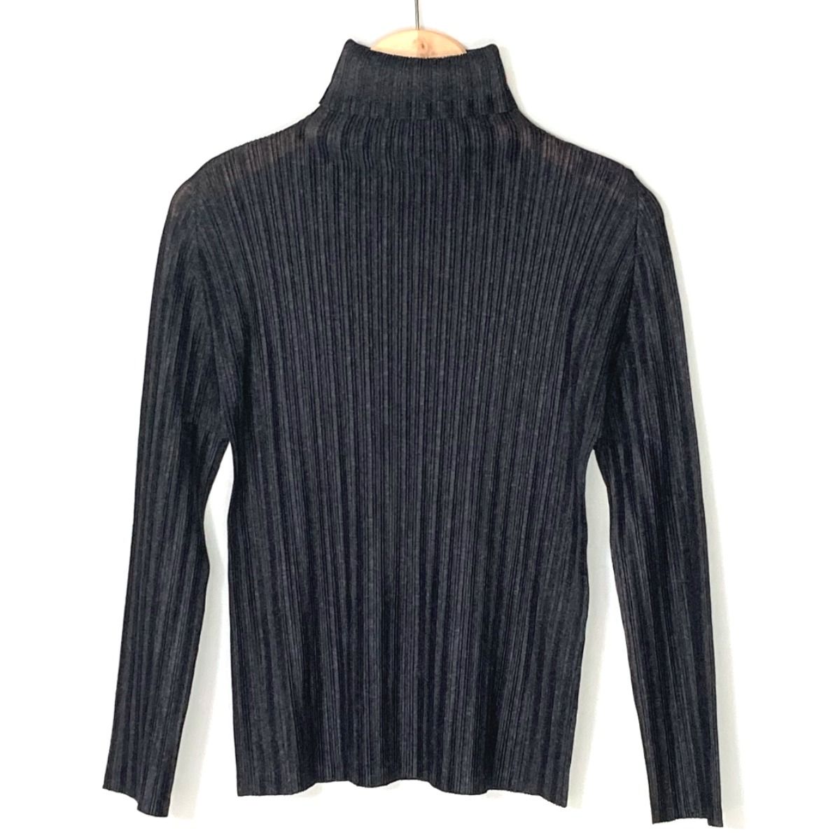 イッセイミヤケ ISSEY MIYAKE カットソー ISSEY MIYAKE イッセイミヤケ PLEATS PLEASE カットソー 長袖