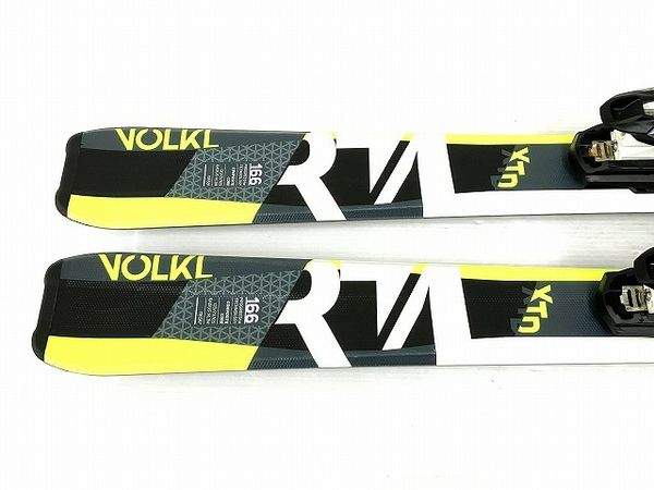 VOLKL RTM TIP ROCKER 166cm ビンディング付き スキー板 フォルクル ジャンク O8286049 - メルカリ