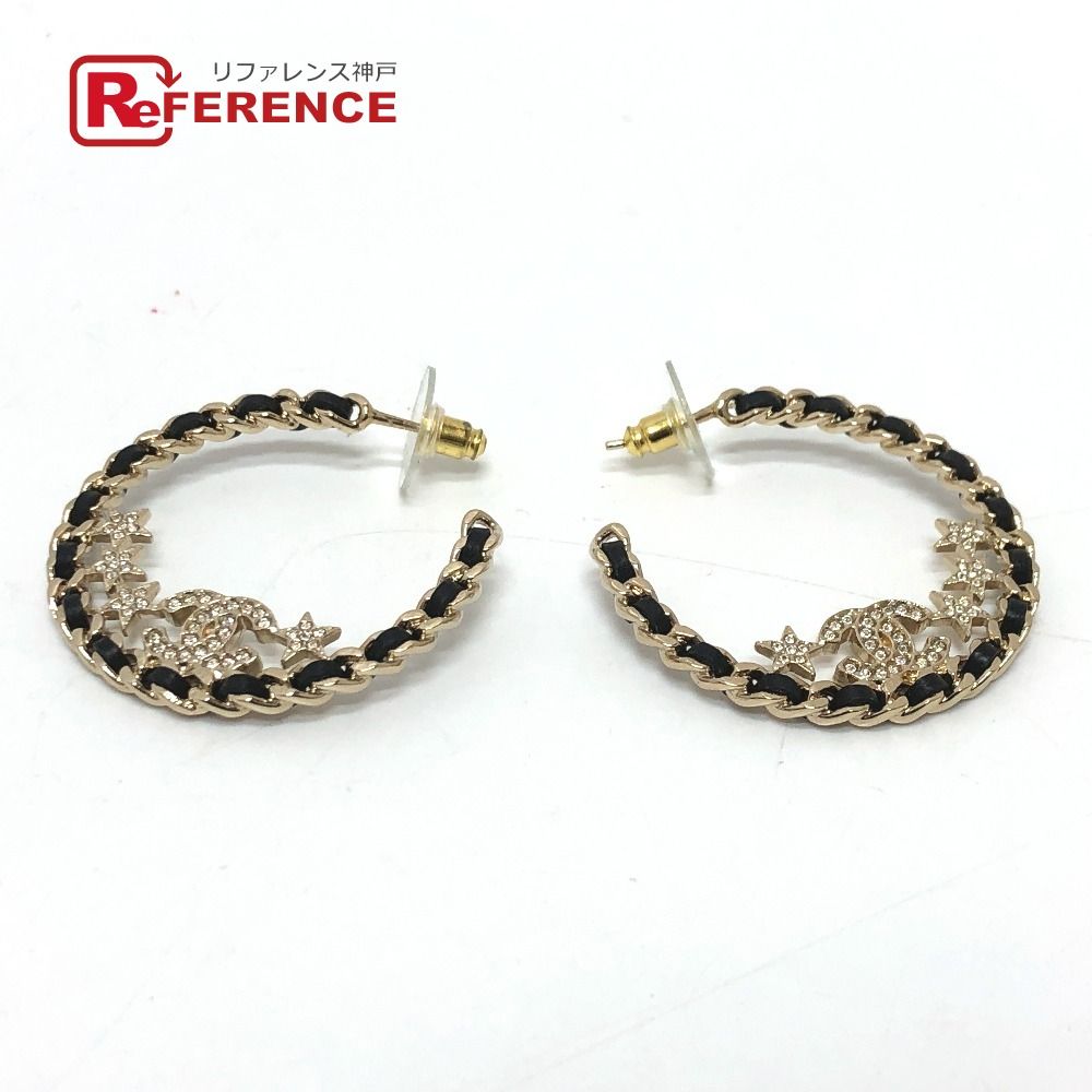 CHANEL シャネル ピアス ココマーク フープ B23C メタル - メルカリ