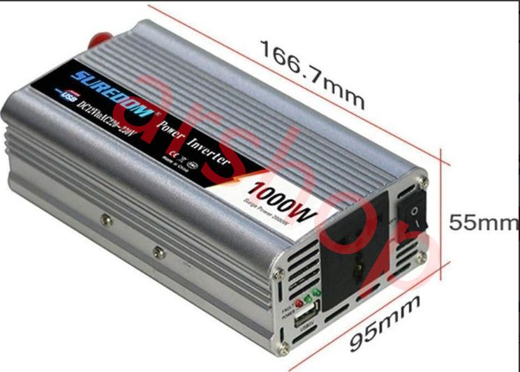 ピークパワーインバーター 12V DC から AC 電圧 3000 ワット 4000 ワット変圧器デュアル USB コンバータ修正さ 3000/4000/5000W  インバーター DC 12V 24V 48V から AC コンバーター トランス ソーラー ダブル デ デュアルデジタルディスプレイ 3000W DC  48V から AC 220V 車の電源インバーターコンバータ DC 12V に AC トランスデュアル USB 4000 ワットピーク修正正弦波インバーター車 A