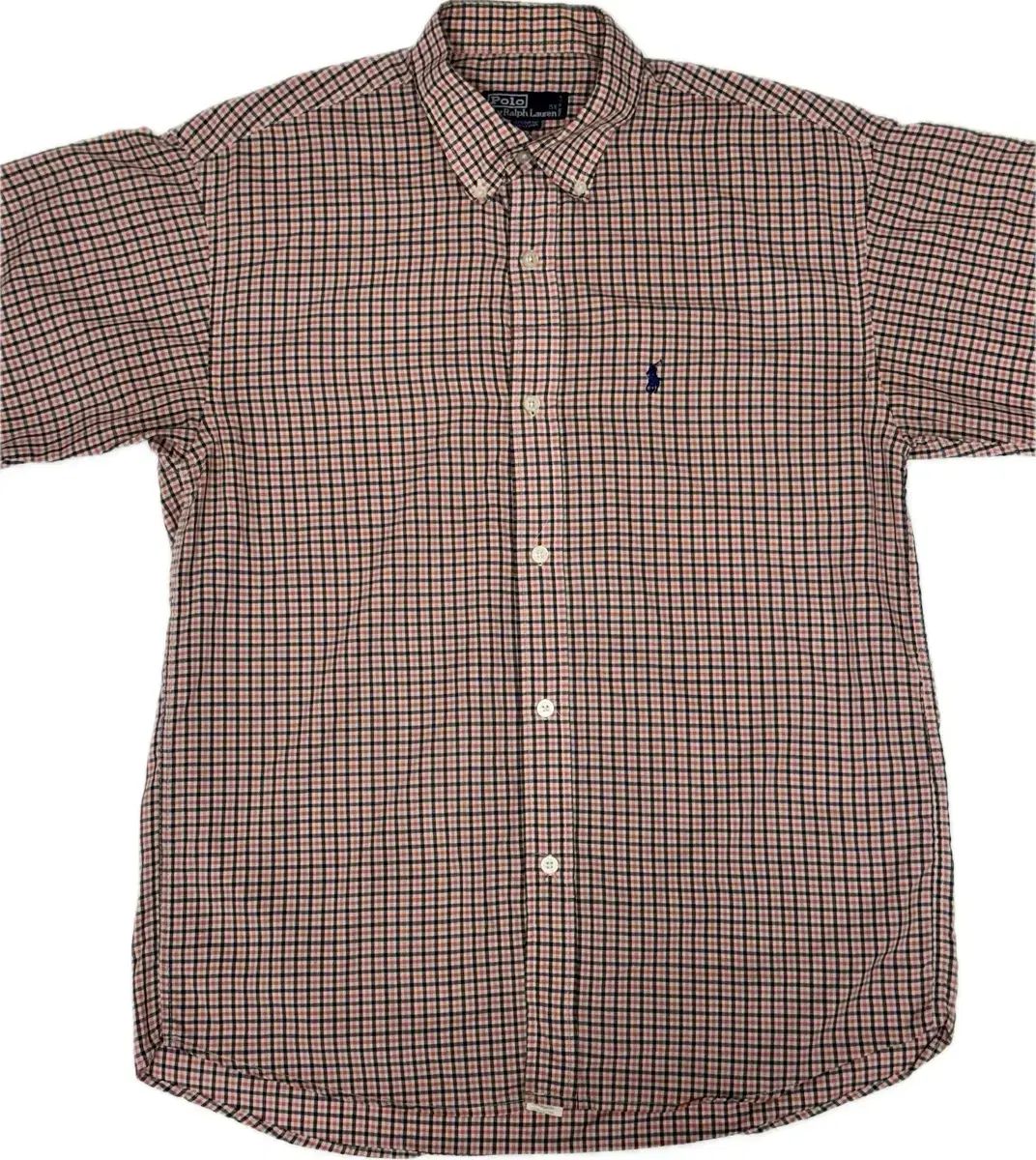 90s MADE IN U S A ポロラルフローレン 半袖 シャツ ヨーロッパ輸出用