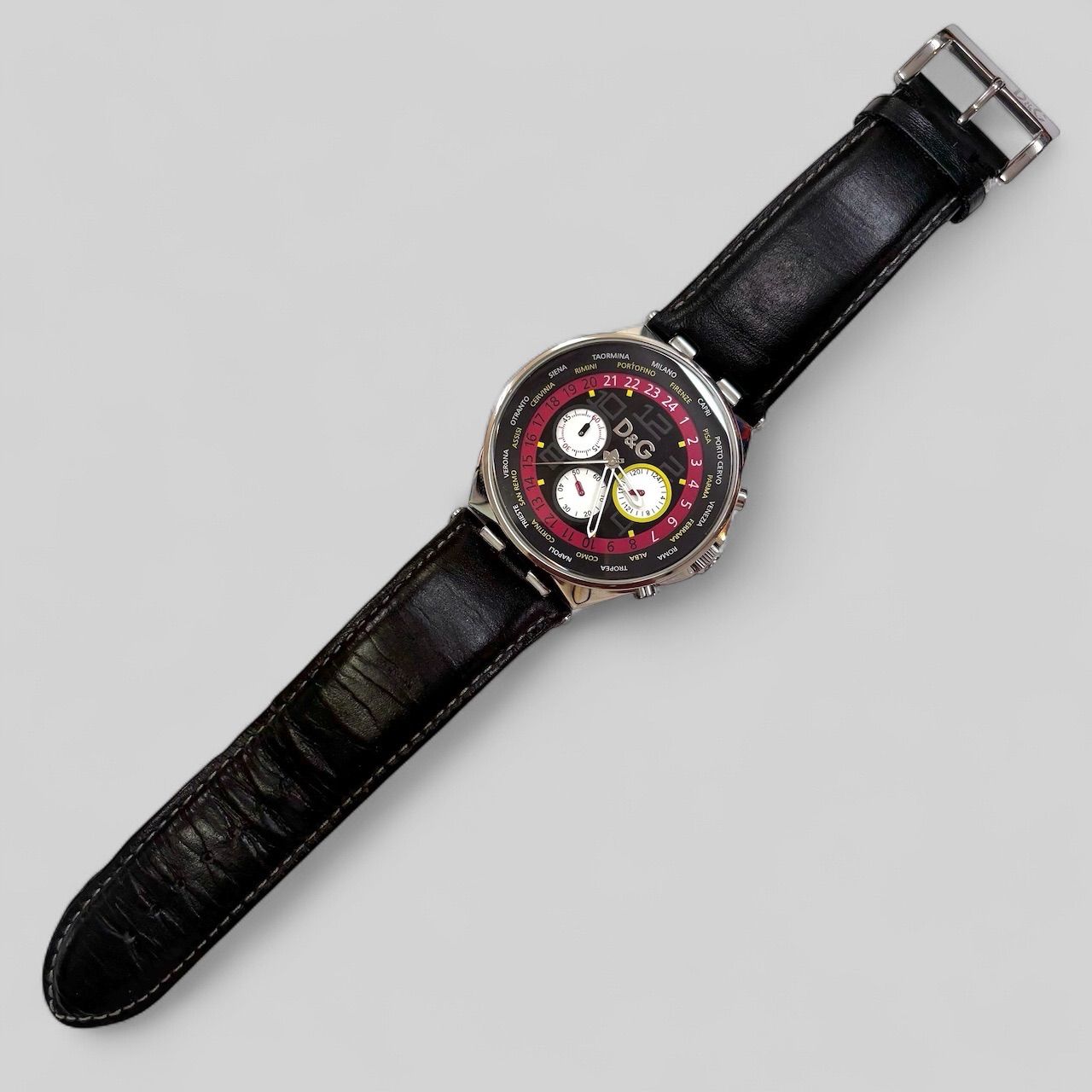 美品⭐️D&G（Dolce & Gabbana）】 「D&G TIME」シリーズ メンズ腕時計 