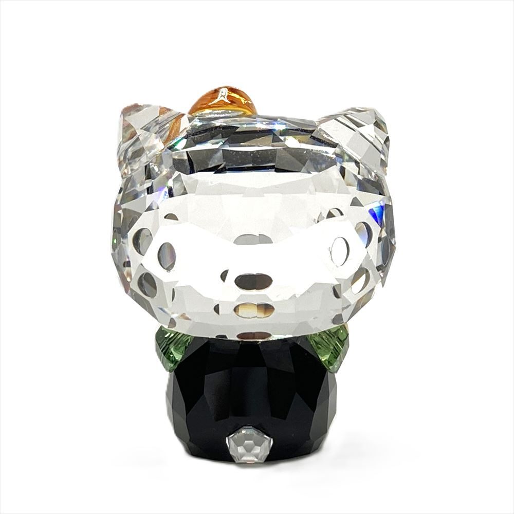 SWAROVSKI - スワロフスキー SWAROVSKI ハローキティ ハロウィーン オブジェ 置物 1191918 クリア クリスタル サンリオ【中古】 スワロフスキー SWAROVSKI ハローキティ ハロウィーン オブジェ