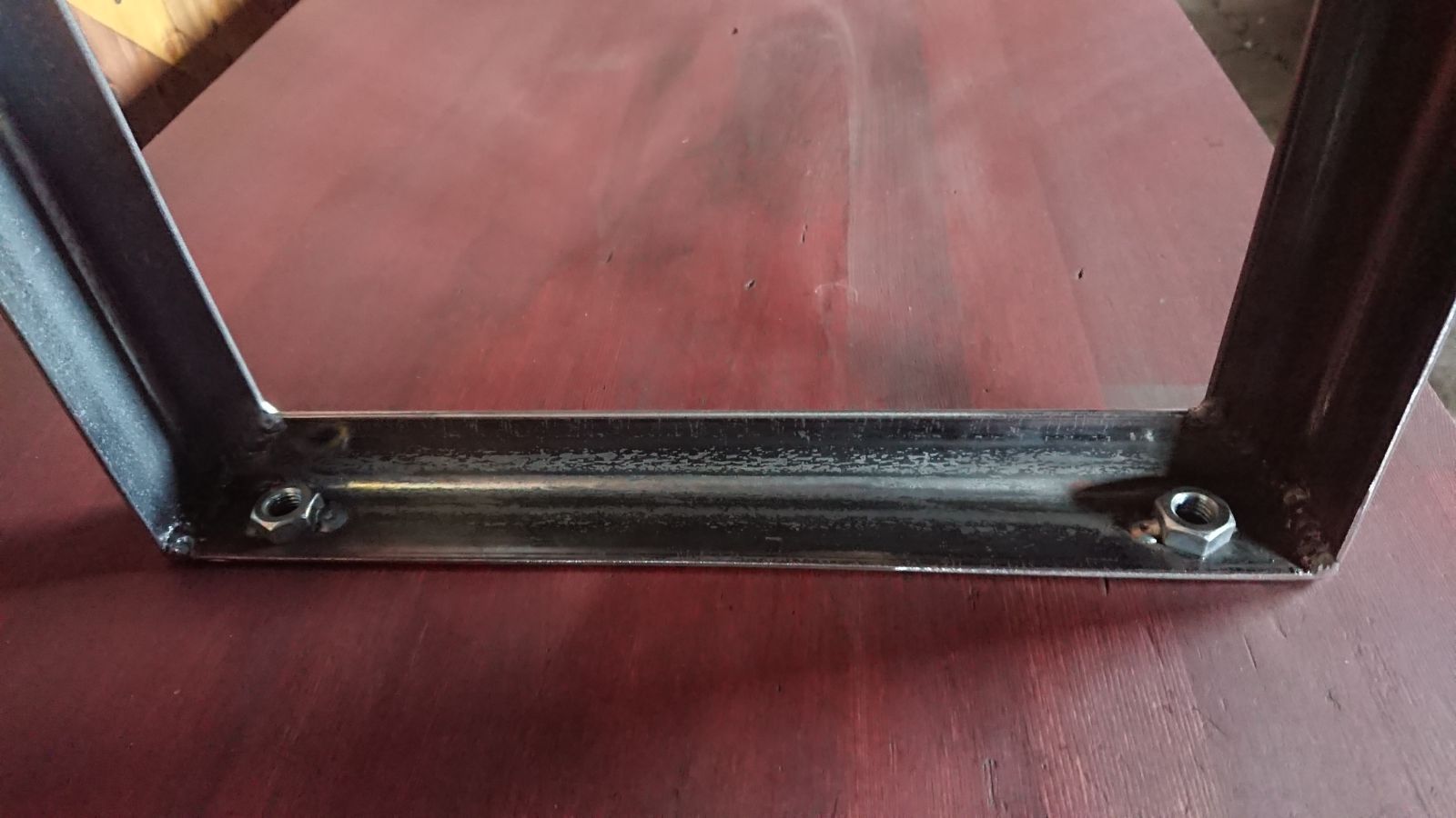 無塗装でアイアンなシューズラック♪ 300×900×300mm Π型