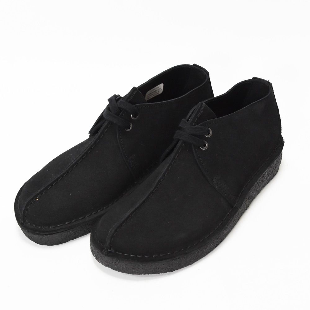 靴クラークス　新品未使用　デザートトレック　黒　スエード　ブーツ