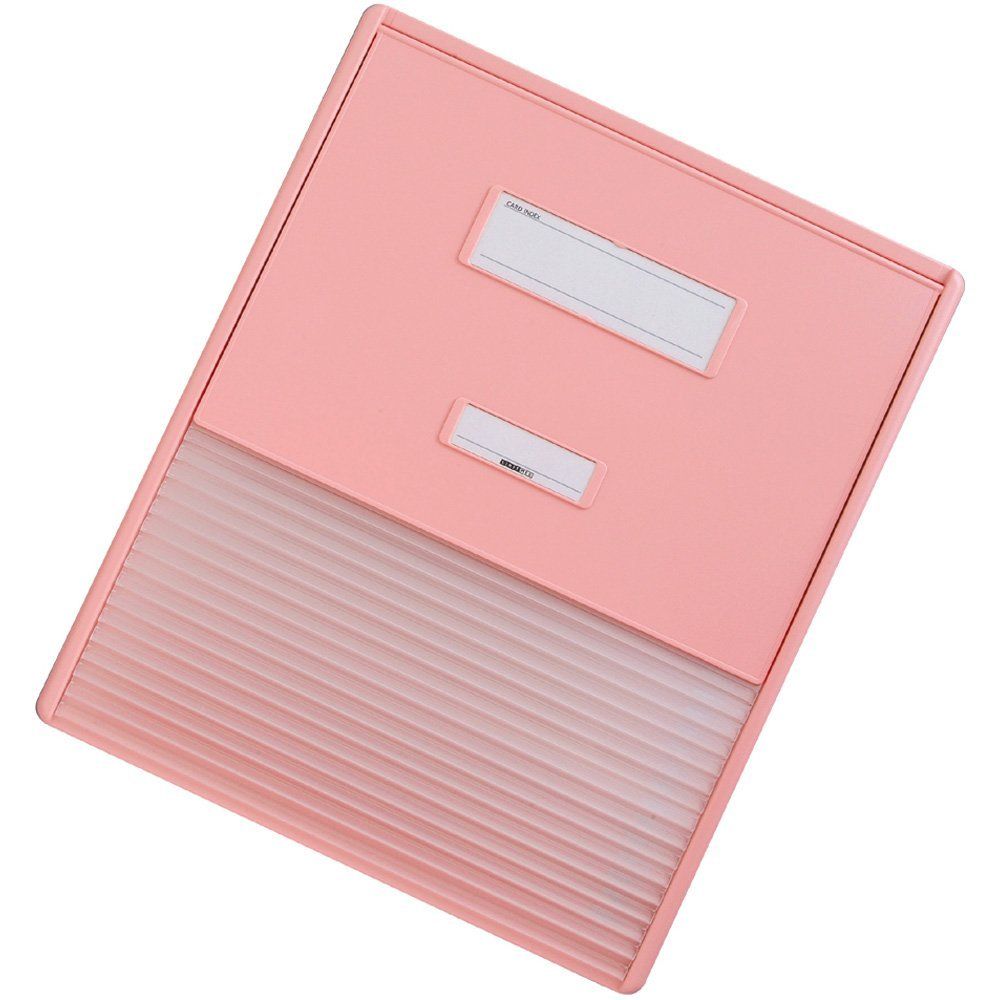 まとめ買い リヒトラブ カラーカードインデックス A3 A4縦2面 ピンク HC114C-4 3冊セット