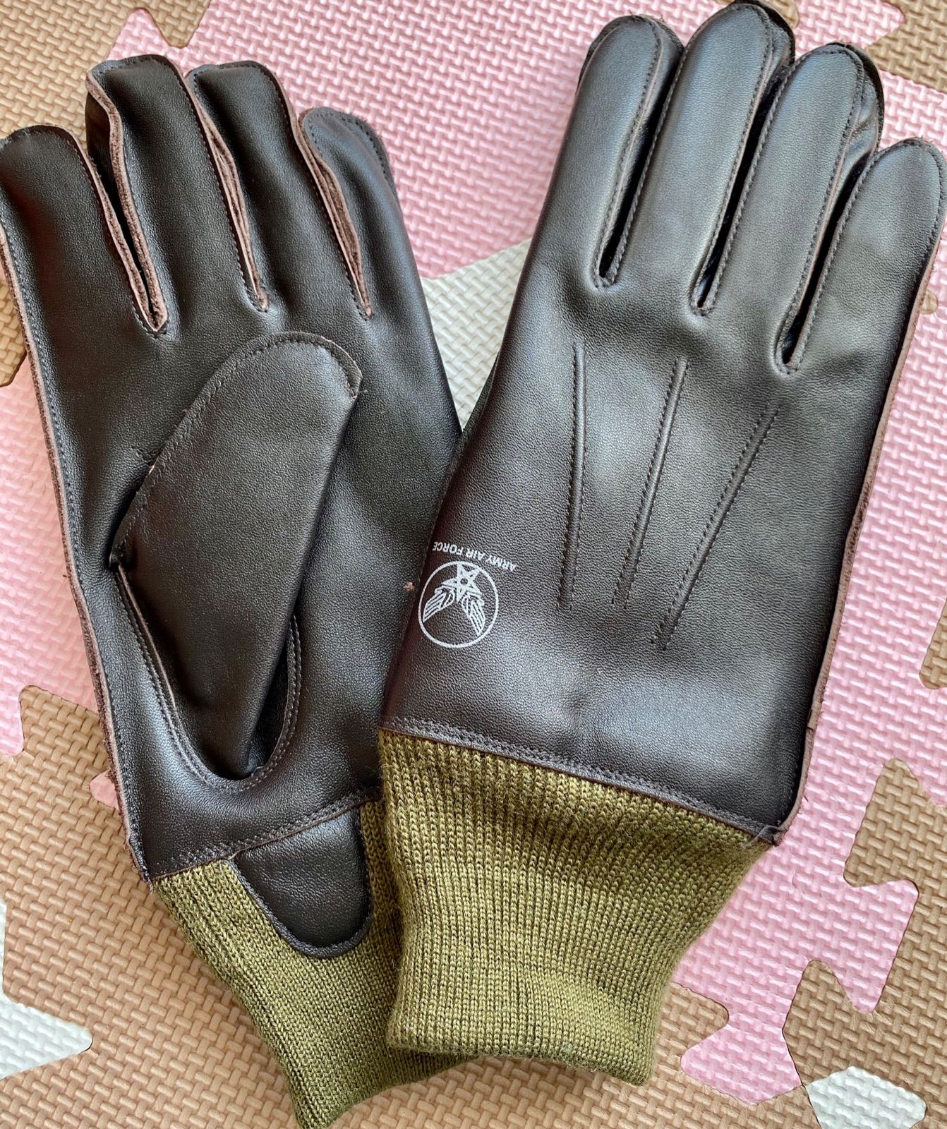 Plain Leather Gloves サイズ1 - 手袋