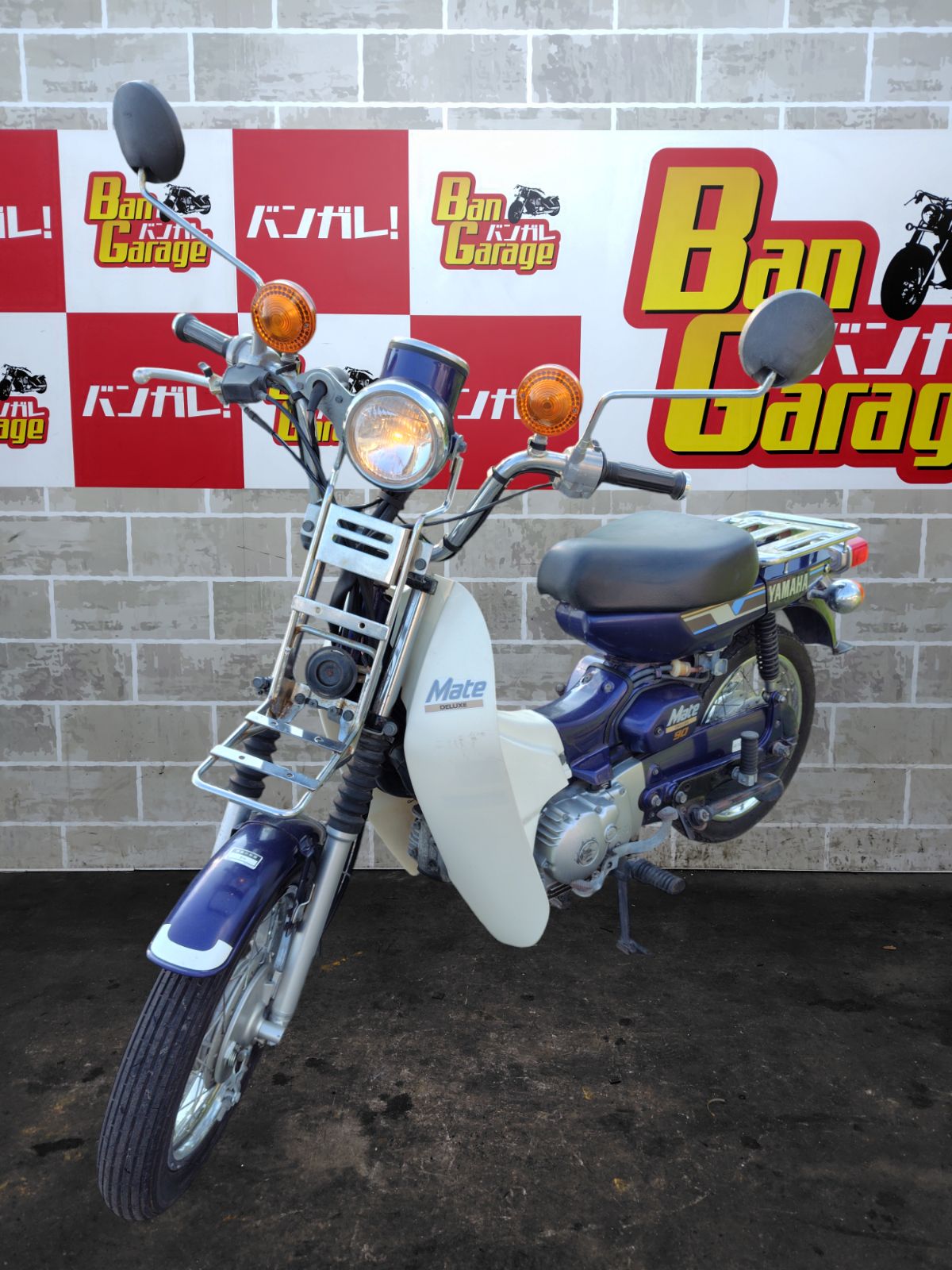 ガレージ ヤマハ YAMAHA メイト90 MATE90 5063km 4NM 一部無料配送有