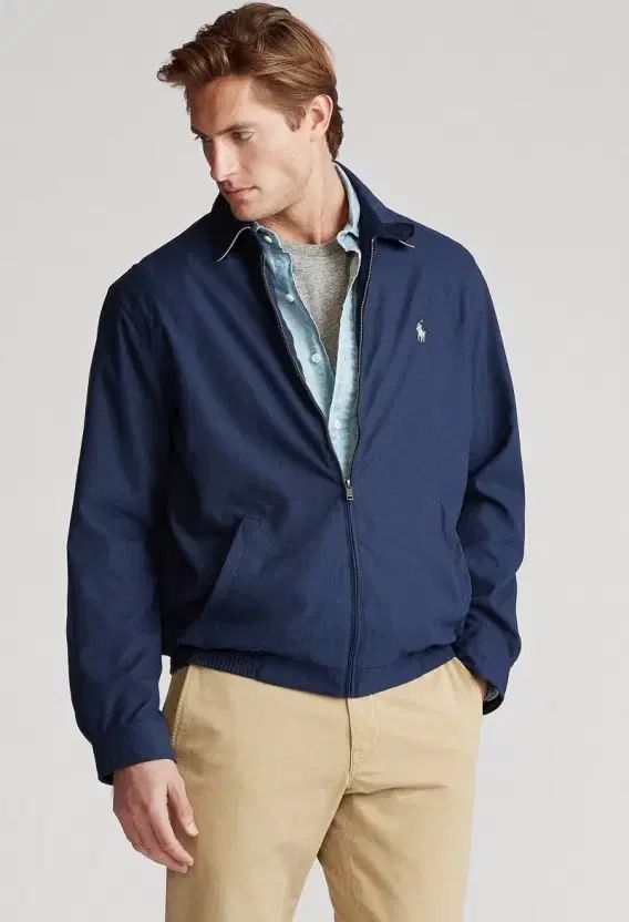 ポロ バイススイング ジャケット ネイビー xl