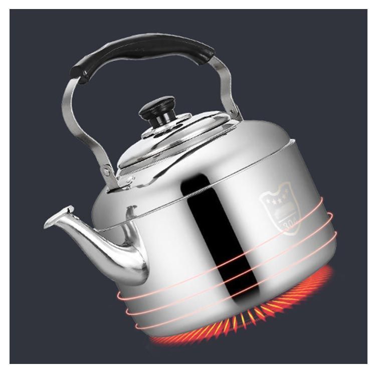 ステンレスケトル 錆びない 笛吹やかん IH/直火対応 大容量 ケトル