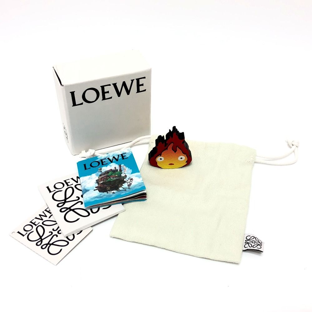 ☆完売　新品☆　ロエベ　ダイス　チャーム　ハウル　カブ LOEWE ロエベ ハウル コラボ カブ ダイス チャーム ミニ冊子 付き