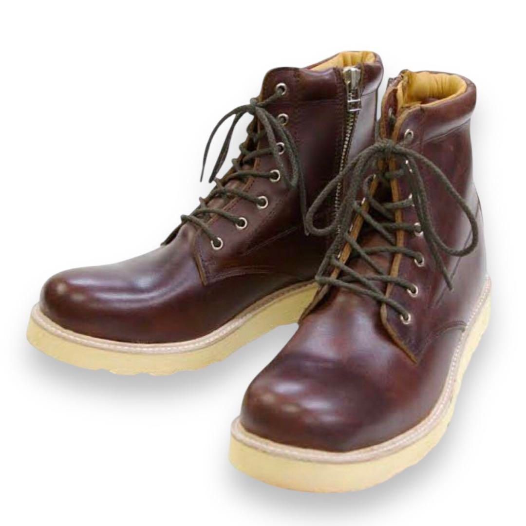 SLOW WEAR LION オイルド レザー ワーク ブーツ クレープ ソール