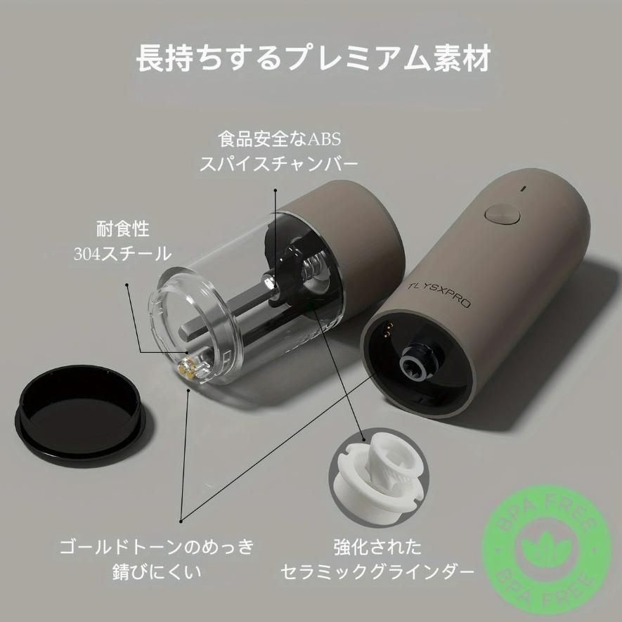 LEDライト付き
