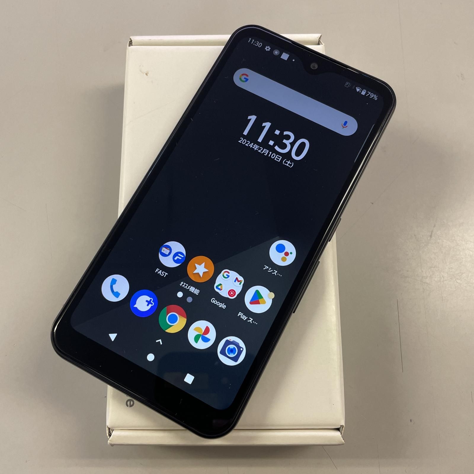 新品 Android スマホarrows We FCG01 黒 ブラック 【公式通販】 arrows