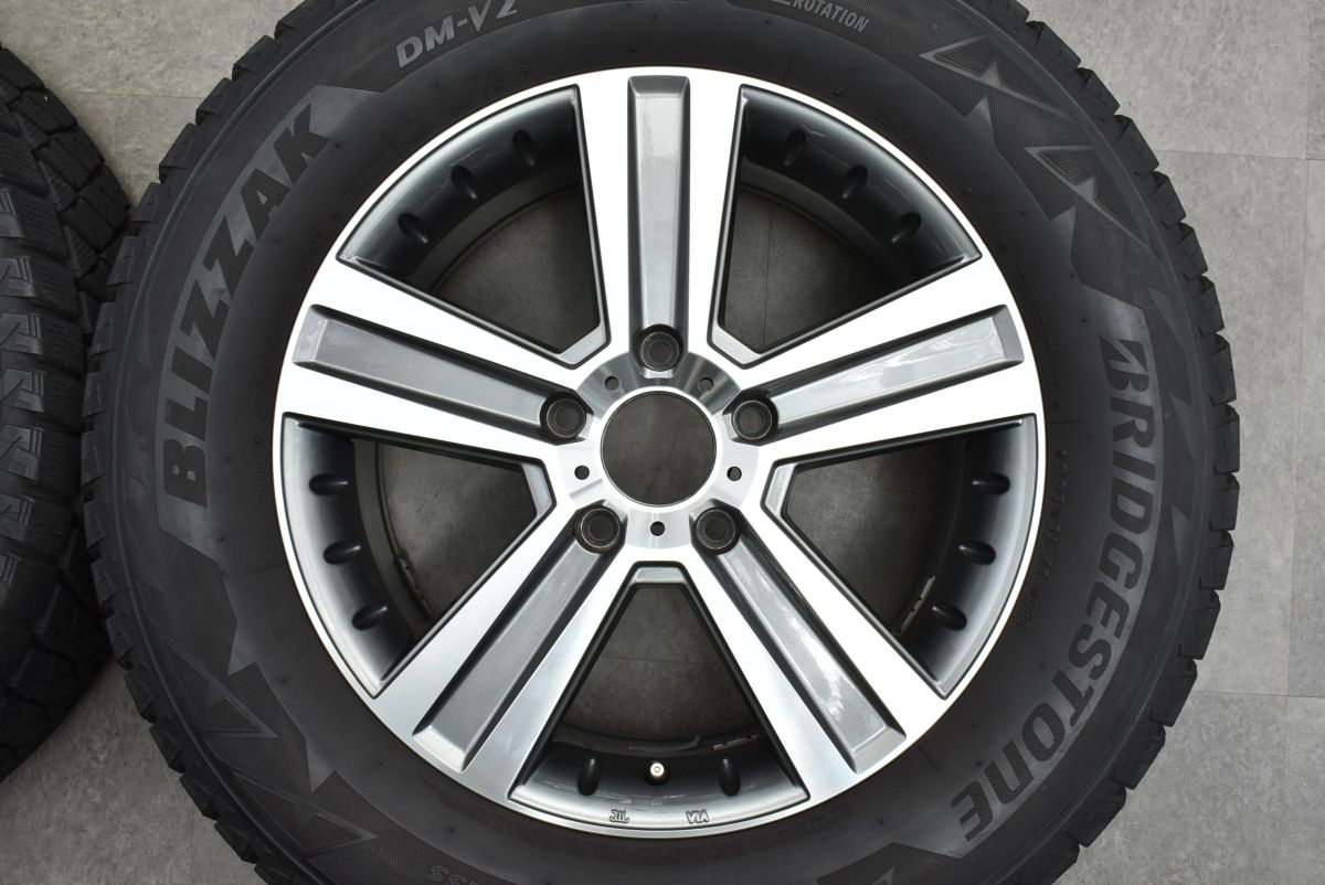 Gクラス265/60R18 スタッドレス ユーロプレミアム ホイール付 美品 Gクラス用サイズ】ユーロプレミアム WERNER 18in 7.5J +63