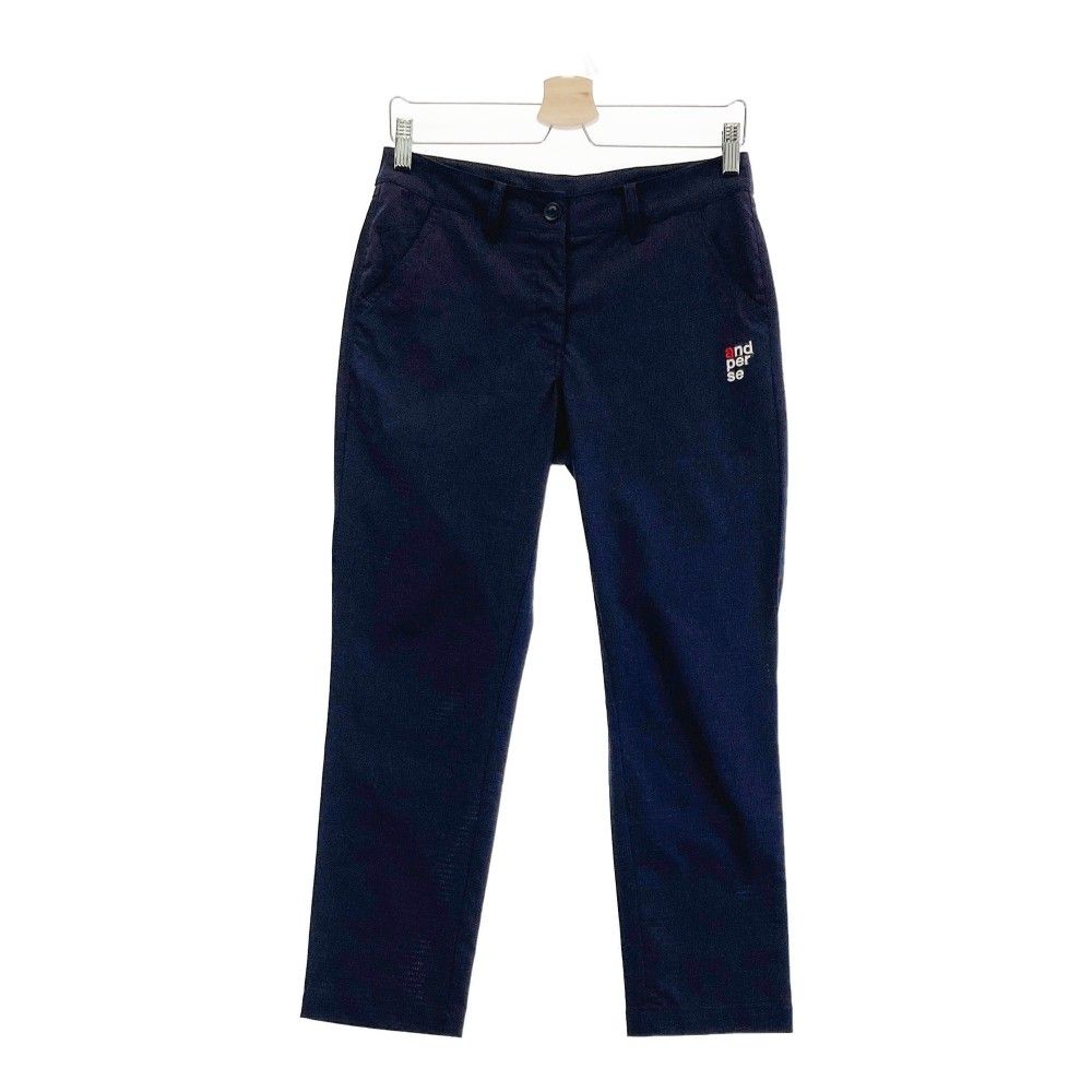 サイズ：M AND PER SE アンパスィ メッシュ ストレッチパンツ