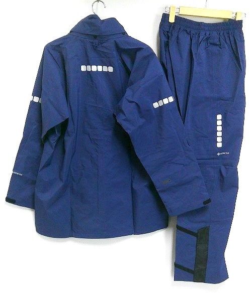 s 25 g a 525 x MAEGAKI 前垣 AP 2500 GORE TEX ｺﾞｱﾃｯｸｽ ﾚｲﾝﾏｲｽﾀｰ ｻｲｽﾞEL ﾈｲﾋﾞｰ 上下ｾｯﾄ