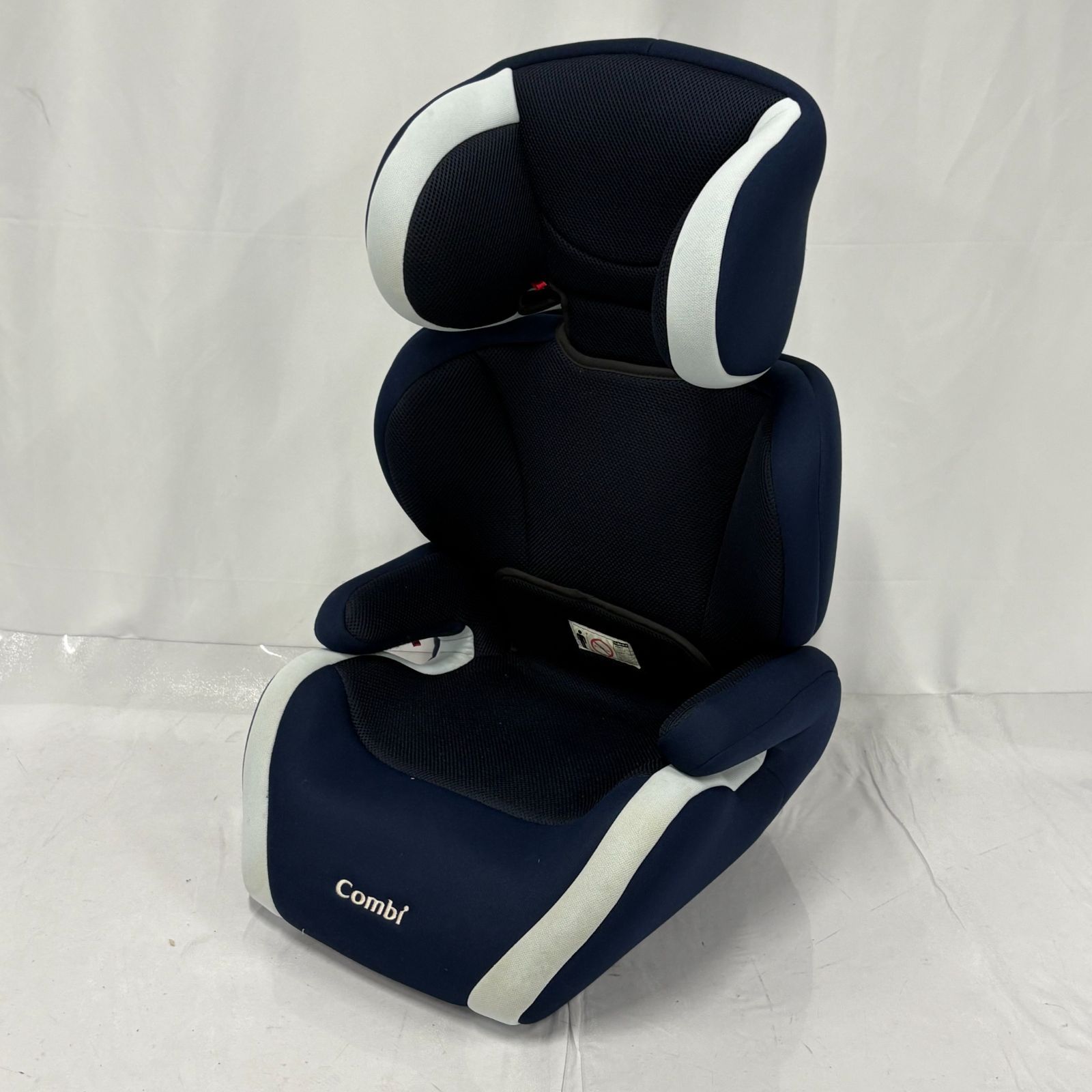 極美品 Combi コンビ ジュニアシート ジョイキッズ FK ネイビー 
