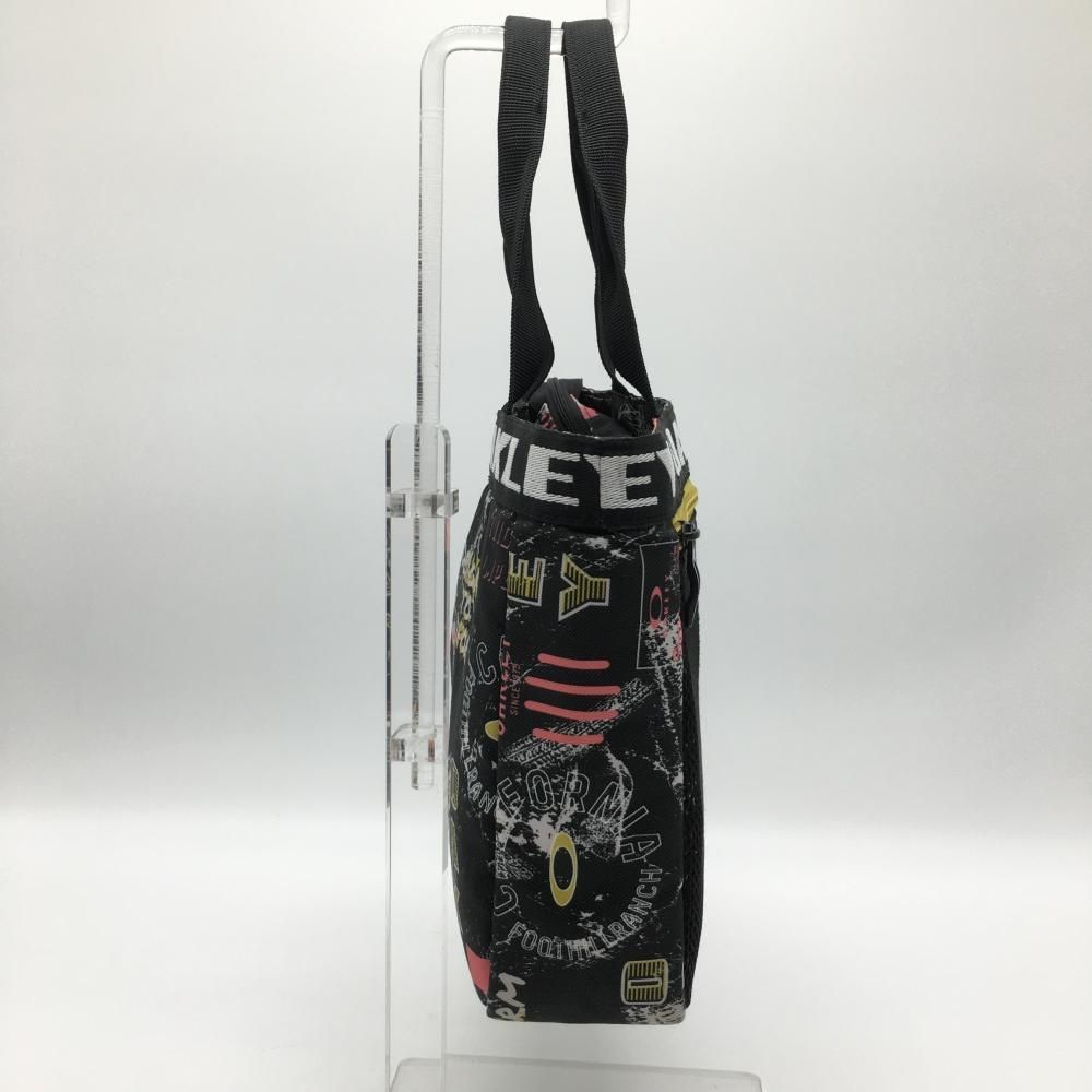 専用【超美品】 オークリー　OAKLEY　カートバッグ　ラウンドバック 超美品】オークリー カートバッグ 黒×イエロー 総柄 メッシュ