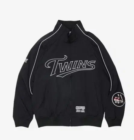 2XL BDNS x LGツインズ DUGOUT 韓国雑誌 ジャケット ブラック
