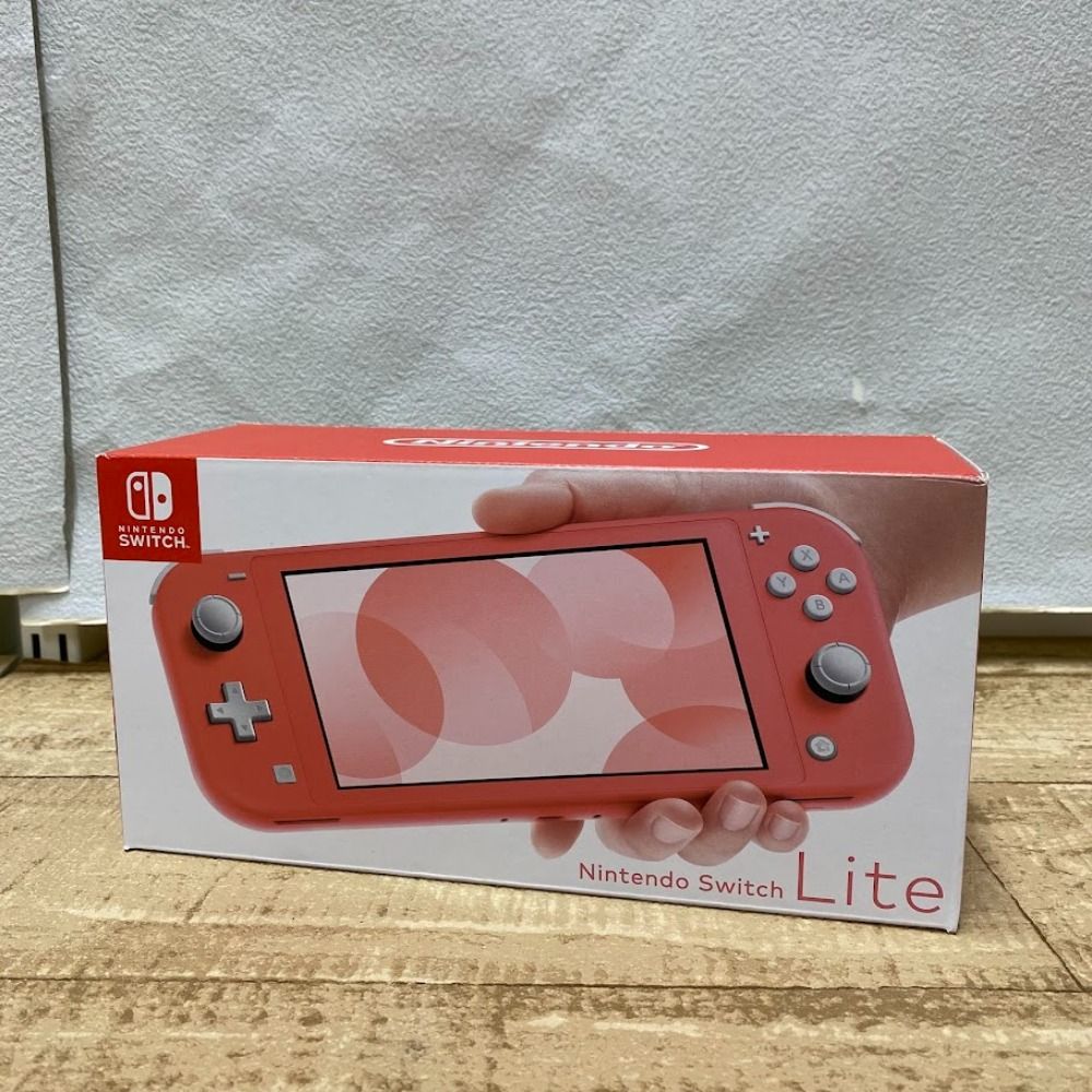 08w5631 ゲームハード  Nintendo Switch  ニンテンドー　スイッチ　Lite　コーラル　未使用品【中古品】
