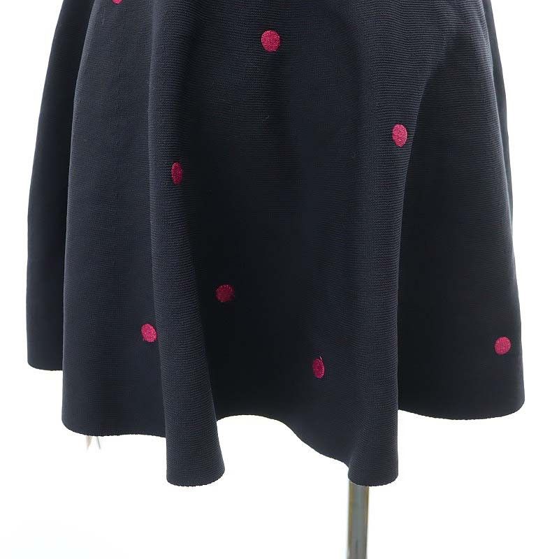 アプワイザーリッシェ Apuweiser-riche 24SS ドットニットチュニック 