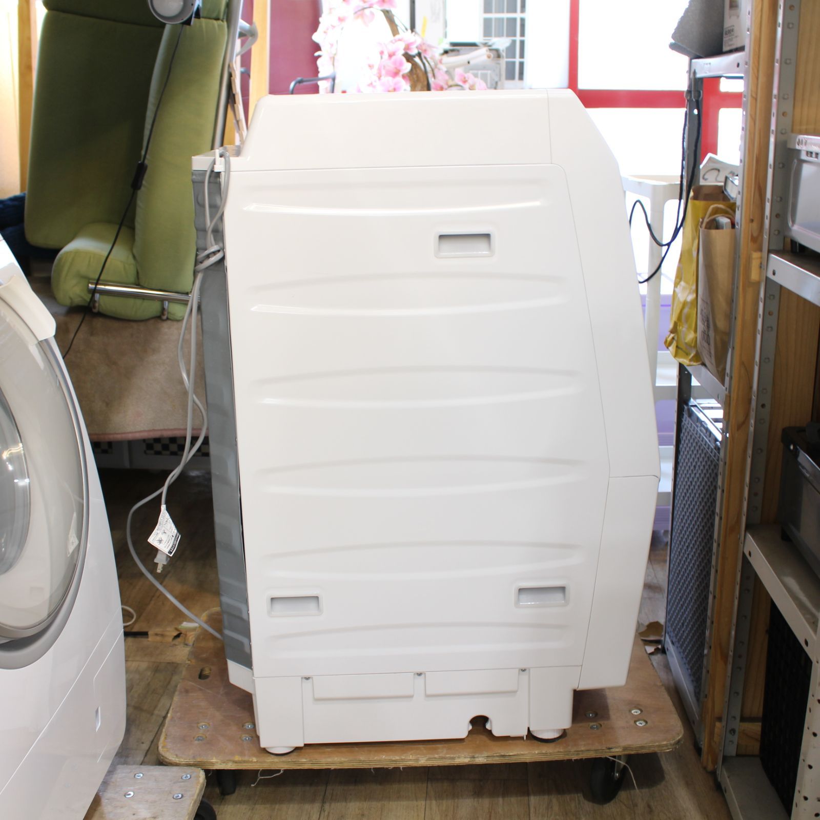 シャープ ES-S7F-WLドラム式洗濯機21年乾燥7/3kg SHARP 2021年モデル