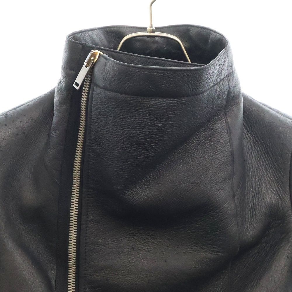 Rick Owens インターシャ ラムレザージャケット Rick Owens インター