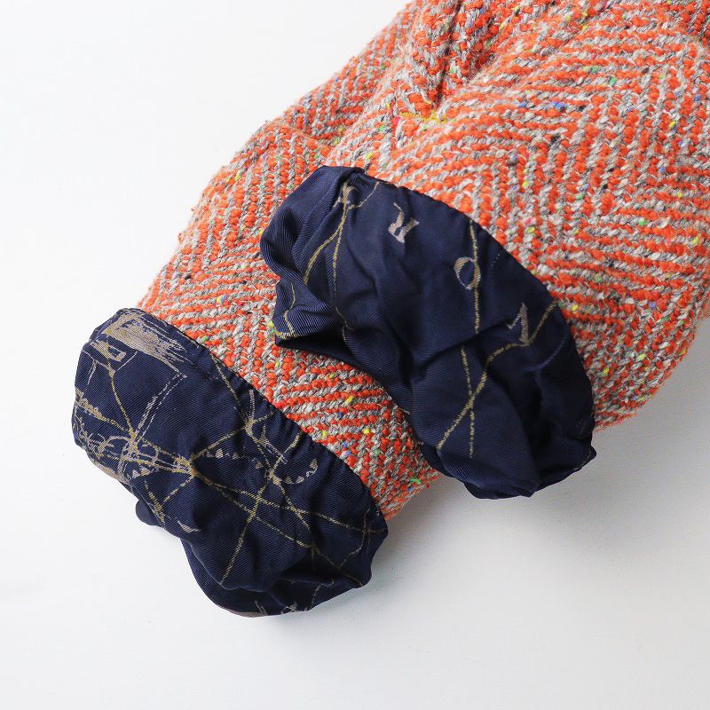 定価10万 フォーティファイブアール 45R コットンツイードヘリンボンの