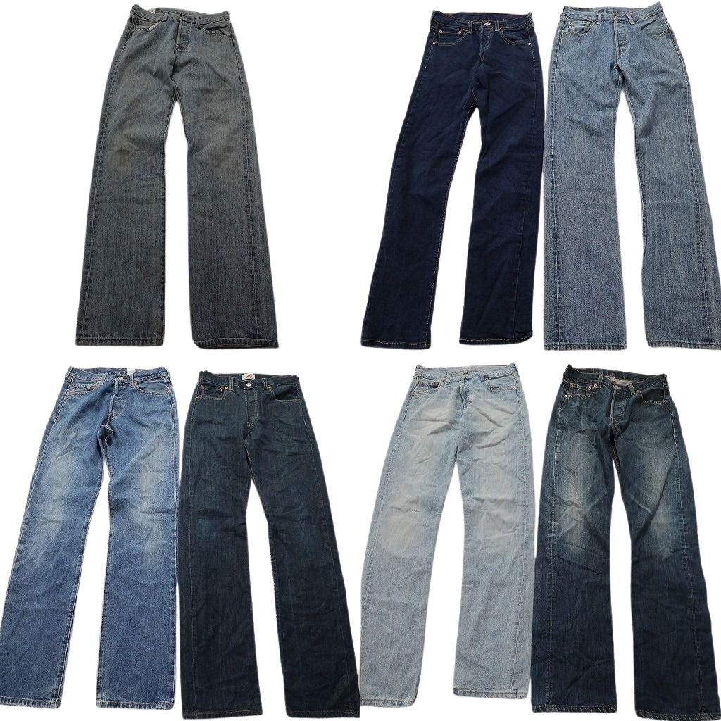 0 リーバイス 古着卸 まとめ売り 8枚セット デニムパンツ | デニム 