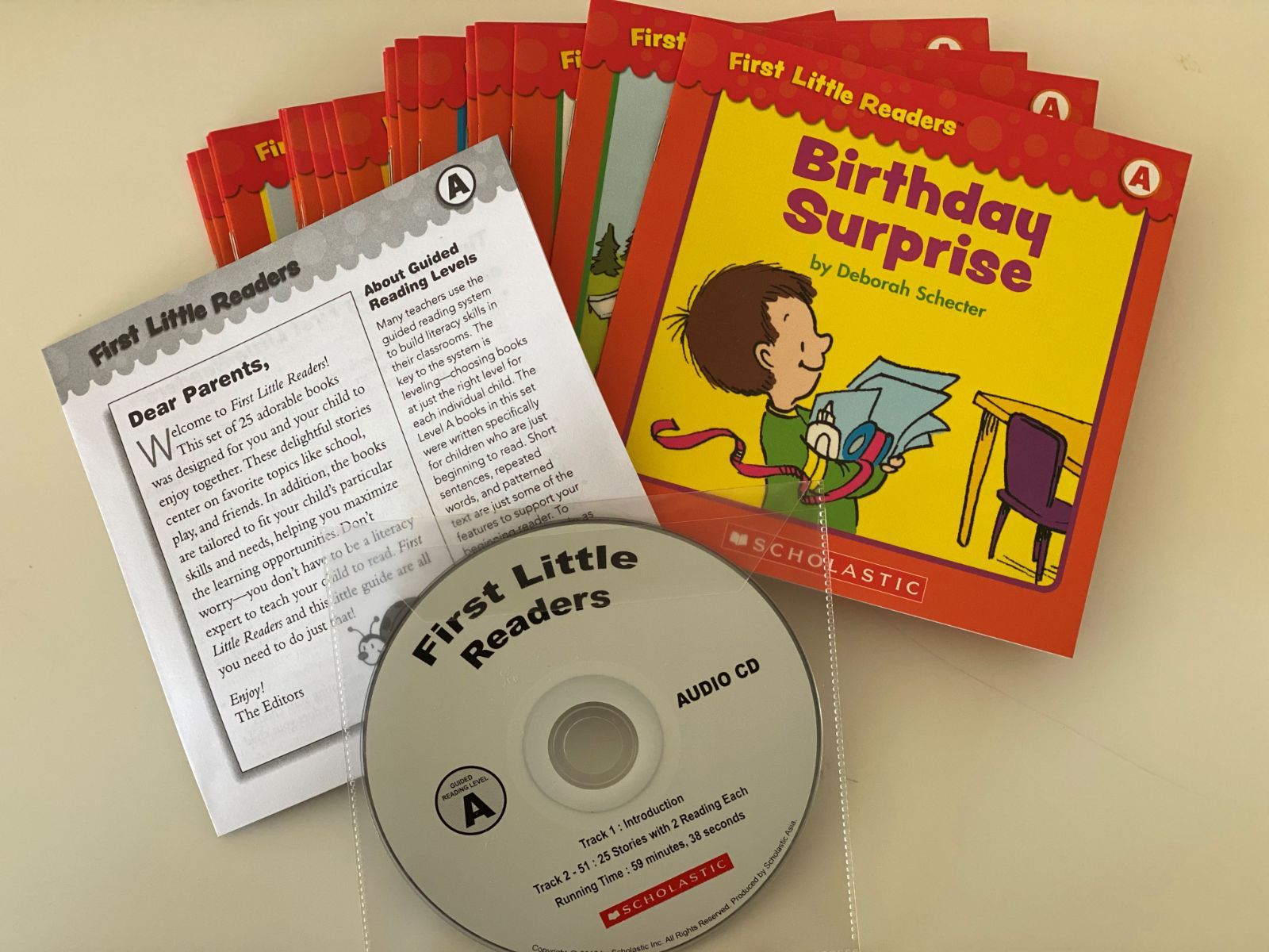 新品】first little readers A-EF セット CD付 音源付 英語絵本