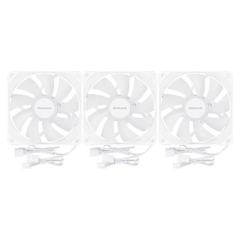 PC用ファン・クーラー OWL-LCP360ARGB-WH 水冷CPUクーラー PCケース内を彩るARGB LED搭載 120mm×3基 (OWL