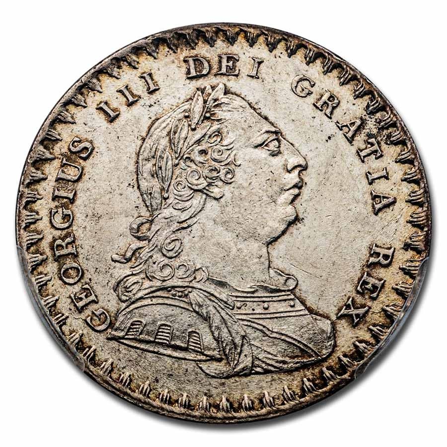 1811 Great Britain Silver 18 Pence Bank Token MS-64 PCGS