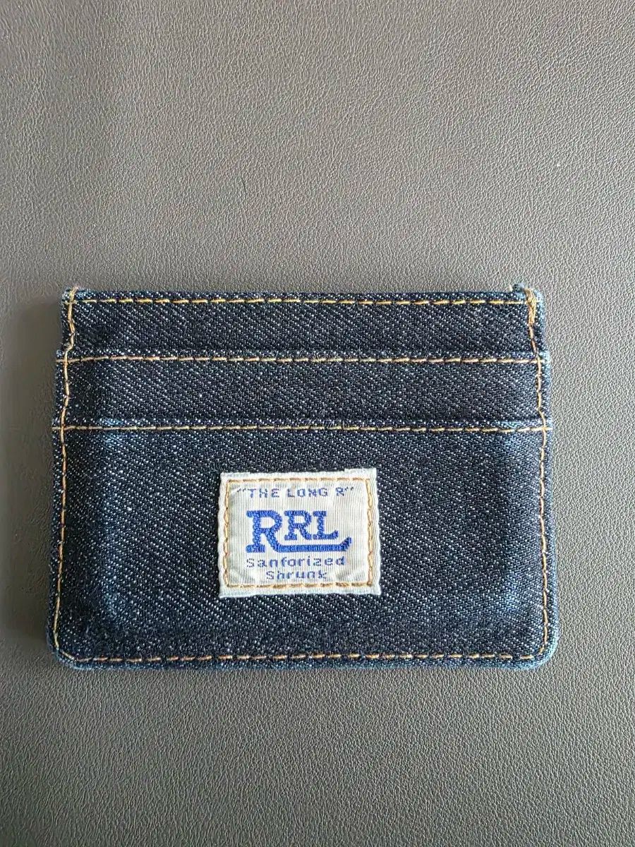RRL ダブルアールエル rrl デニムインディゴカードホルダー 80000
