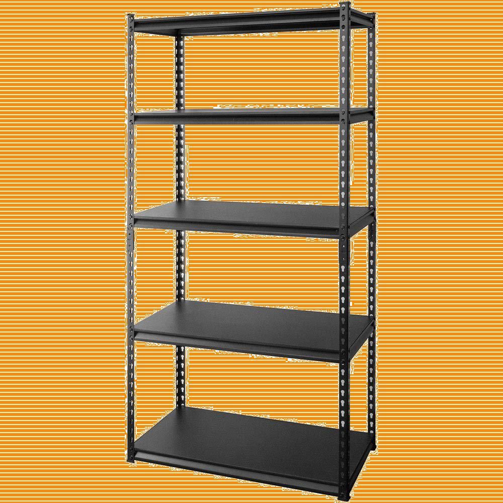 ブラックスチールラック5段 90㎝幅 楽天市場】【本日最大10％OFFクーポン】スチールラック メタル 黒