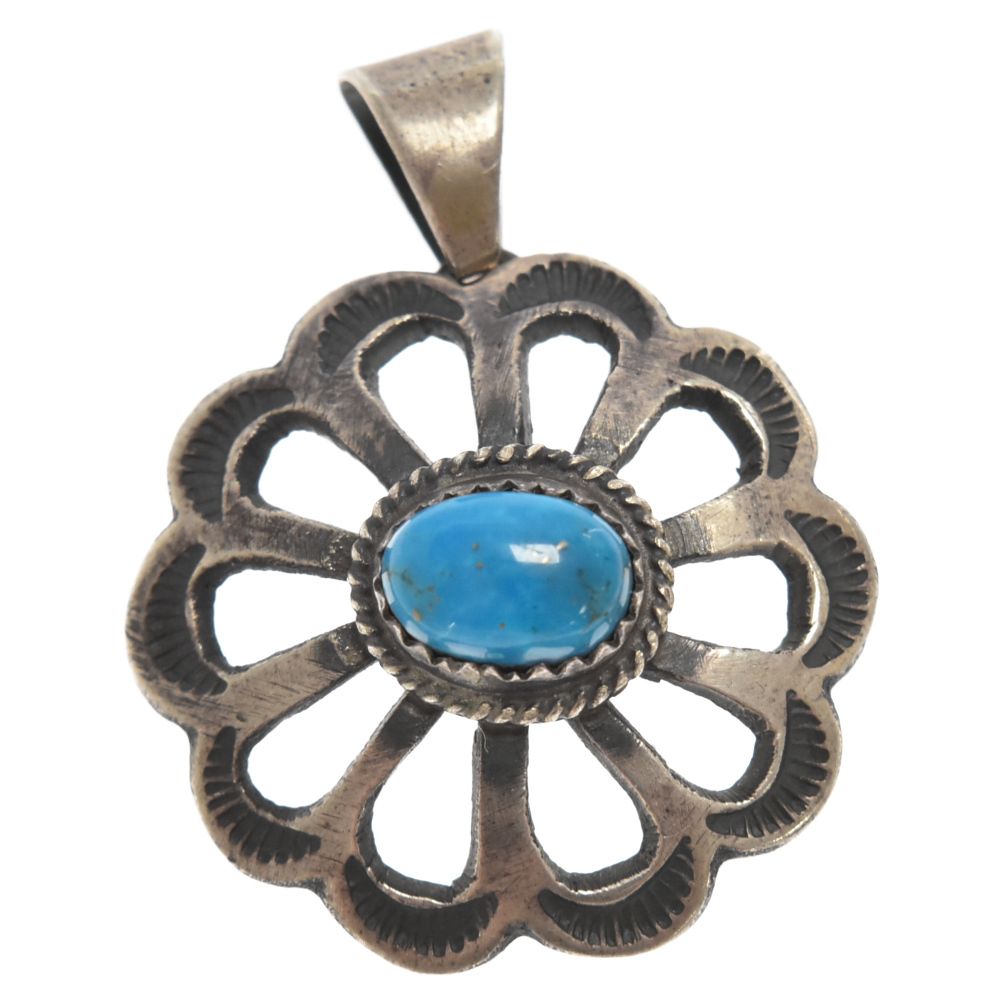 INDIAN JEWELRY (インディアンジュエリー) ナバホ AJB刻印 ターコイズ