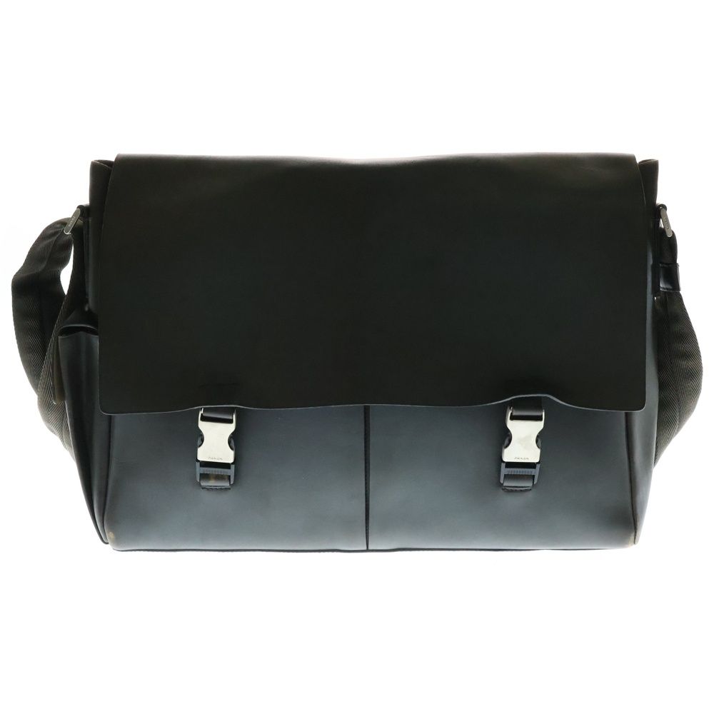 PRADA メッセンジャーバッグ ショルダーバッグ ブラック シルバー金具 楽天市場】美品 PRADA プラダ メッセンジャーバッグ ショルダー