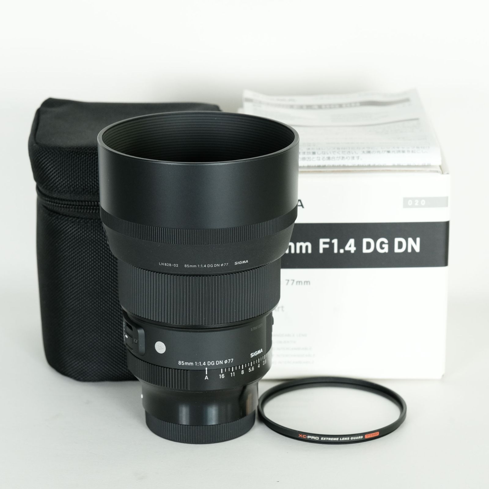 美品｜フィルター付] SIGMA 85mm F1.4 DG DN｜Art [ソニーE用 