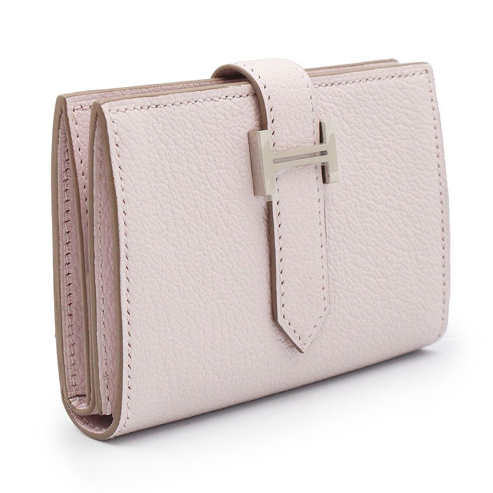 エルメス ベアン ミニ コンパクト 二つ折り財布 コインケース 小銭入れ