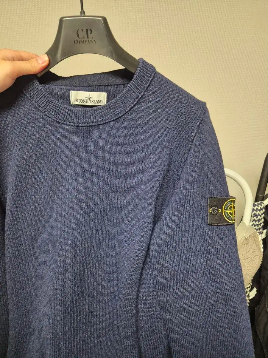 STONE ISLAND ストーンアイランド ネイビー スウェット m