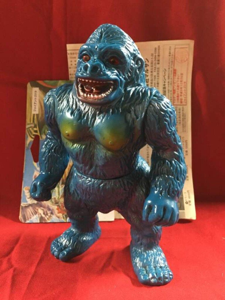 マルサン マルサンのウルトラ怪獣シリーズ ジャイアントゴリラ 青成型