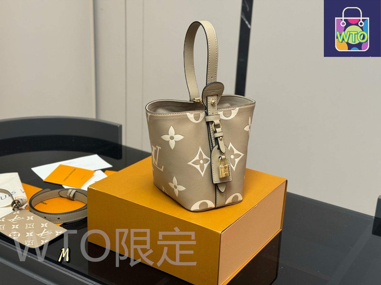 LOUIS VUITTON ヴィトン バケット クラシック USA ハンドバッグ