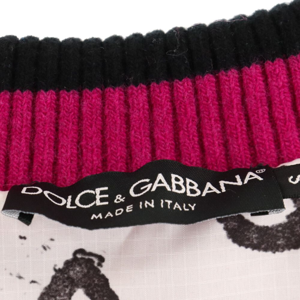 DOLCE & GABBANA (ドルチェアンドガッバーナ) DG ロゴファー  