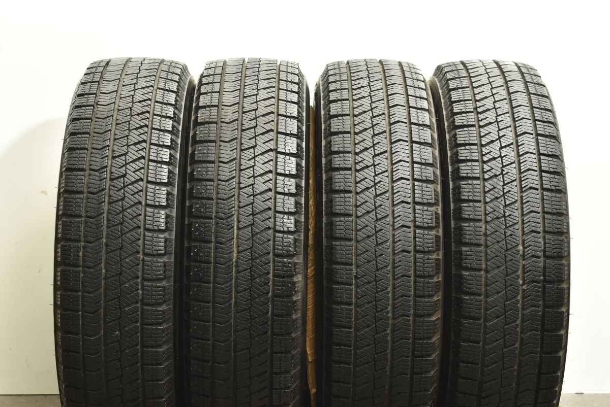 バリ溝 155/65R14 ブリヂストン ブリザック VRX2 （A0324） 激安 ◇155/65R14 75Q 2024年製 スタッドレスタイヤ BRIDGESTONE