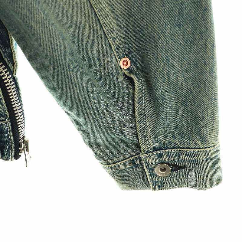 サカイ sacai Denim × Nylon Twill Jacket ドッキング デニム サカイ sacai Denim × Nylon Twill Jacket ドッキング デニム